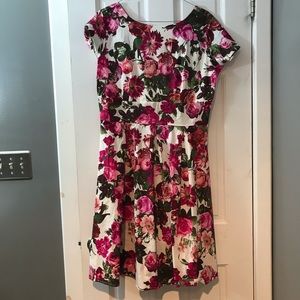 Adorable floral swing Rockabilly dress size XL